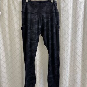 Fabletics Dark Camo Leggings